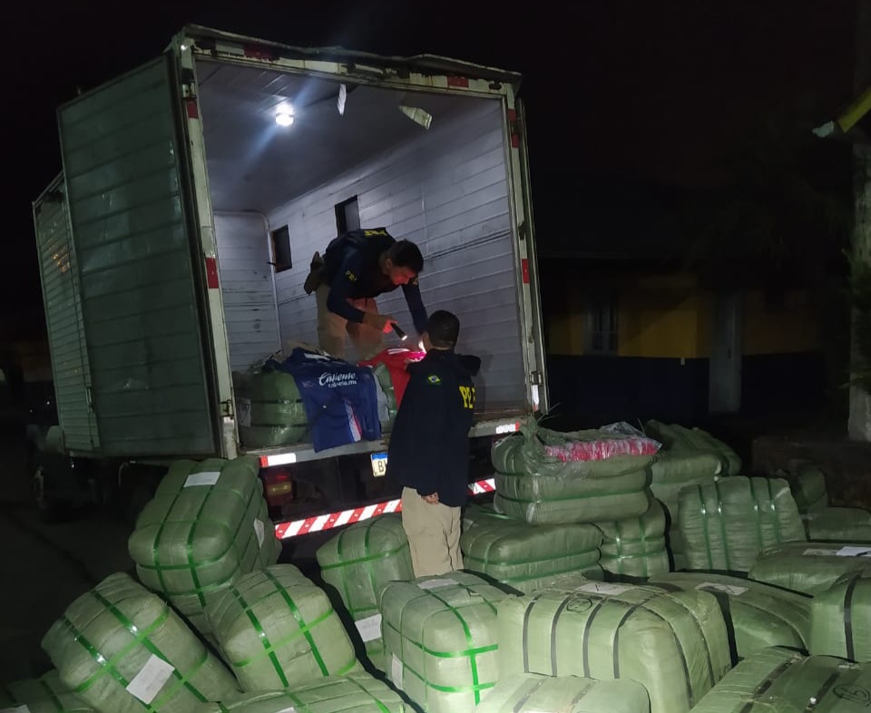 Carga foi apreendida durante fiscalização de rotina dos agentes da PRF