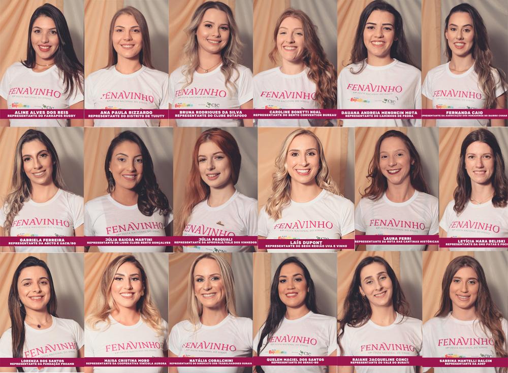 Candidatas terão um grande número de atividades para cumprirem até a noite de 23 de abril - Fotos: Mateus Martins/Divulgação