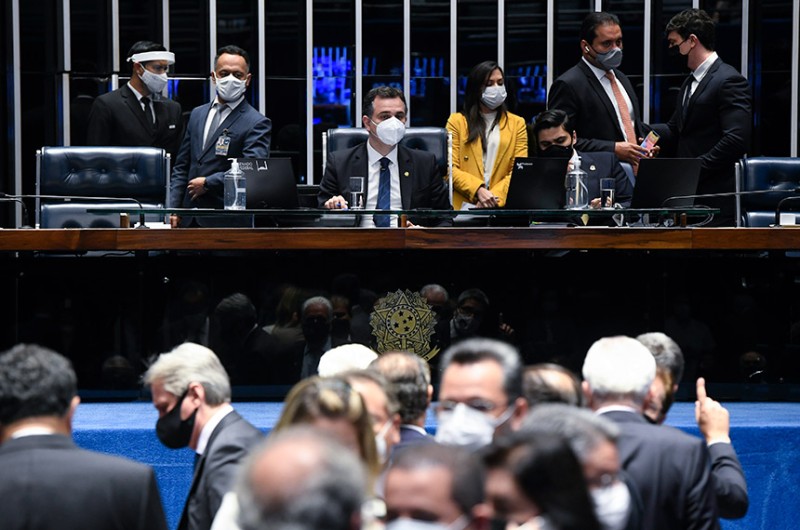 Sessão do Plenário para análise de indicações, em dezembro: nova maratona deve ocorrer de 4 a 8 de abril - Jefferson Rudy/Agência Senado