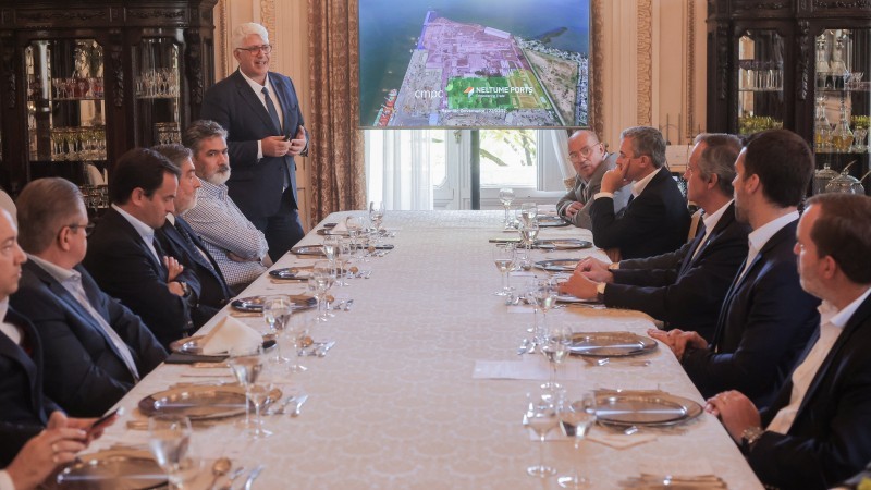 Superintendente da Portos RS, Fernando Estima apresentou números do terminal marítimo gaúcho - Foto: Felipe Dalla Valle / Palácio Piratini