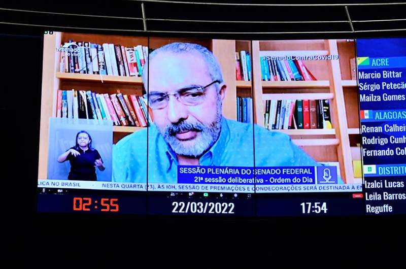 O senador Paulo Paim (PT-RS) registrou a passagem do Dia Mundial da Água - Waldemir Barreto/Agência Senado