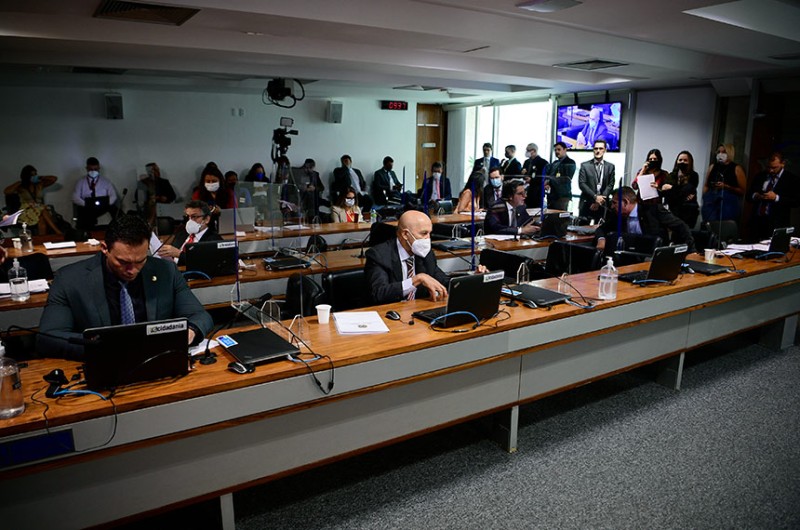 O texto alternativo foi apresentado pelo relator, senador Styvenson Valentim (Podemos-RN) - Pedro França/Agência Senado