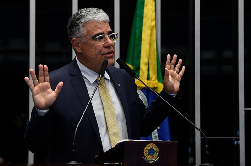 O requerimento para a realização da sessão foi do senador Eduardo Girão (Podemos-CE) - Jefferson Rudy/Agência Senado