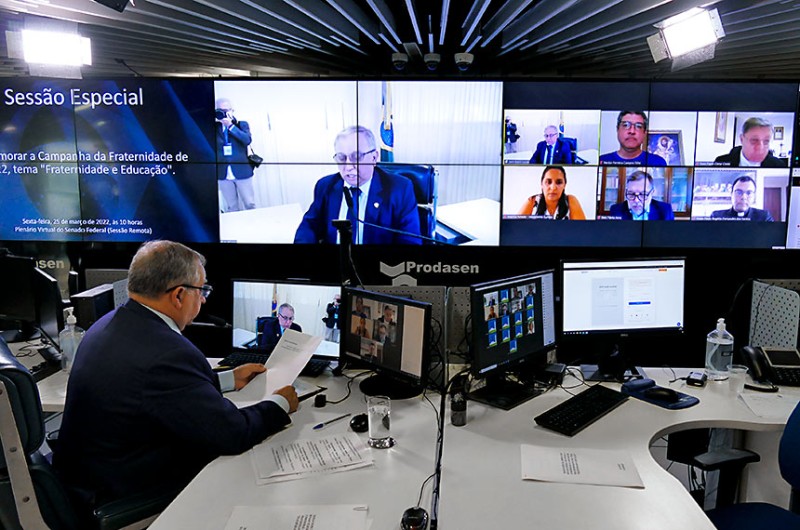 Sessão especial foi proposta e presidida por Izalci Lucas - Roque de Sá/Agência Senado