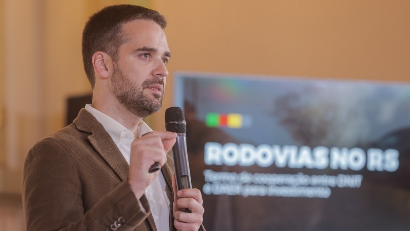 Leite destacou que o aporte estadual ocorre pelo impacto que a conclusão das obras vai gerar no desenvolvimento do Estado - Foto: Felipe Dalla Valle / Palácio Piratini