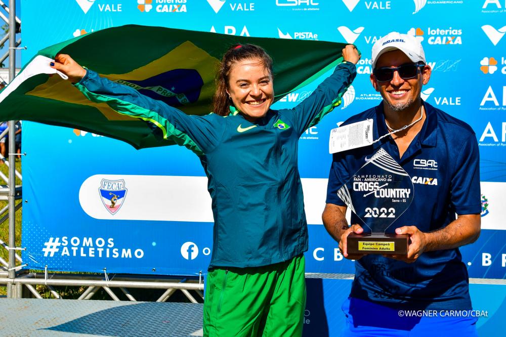Estreia de Helen Spadari na categoria adulta foi com vitória - Foto: Wagner Carmo/CBAt