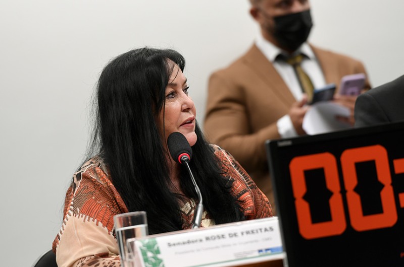 Senadora destacou que "todas as matérias que deram entrada até dezembro foram apreciadas e concluídas no âmbito da comissão" - Edilson Rodrigues/Agência Senado