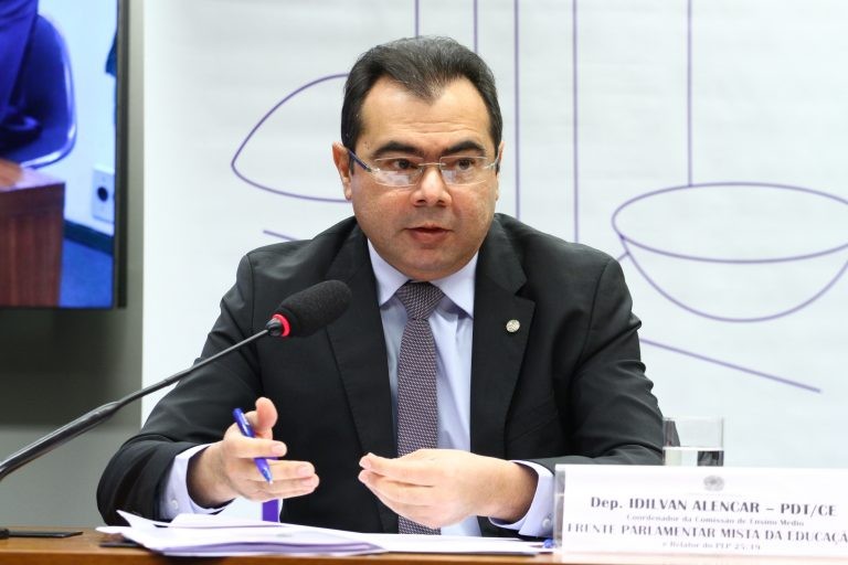 Idilvan Alencar: o Sistema Nacional de Educação é pauta de todos os partidos - (Foto: Vinícius Loures/Câmara dos Deputados)