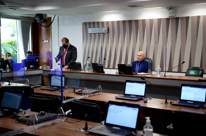 Confúcio na reunião da CMA: projeto aprovado nesta quarta foi sugerido ao Senado por um cidadão - Pedro França/Agência Senado