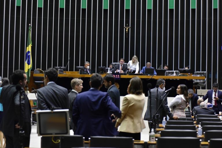 Deputados acompanham votações no Plenário da Câmara - (Foto: Zeca Ribeiro/Câmara dos Deputados)