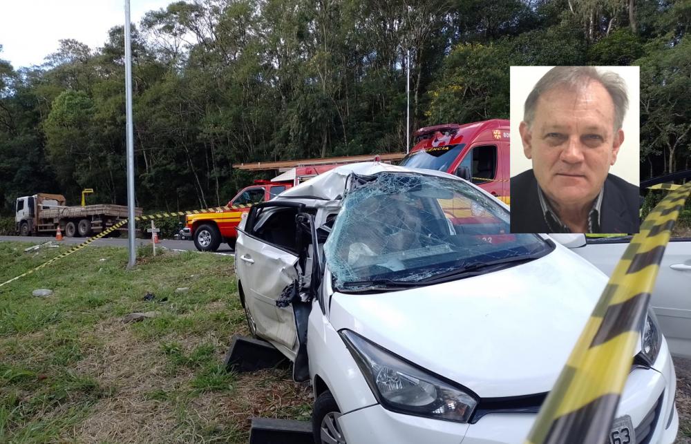 Paulo Possoli não resistiu aos ferimentos sofridos no acidente - Fotos: Adilson Locatelli/Rádio A Voz FM