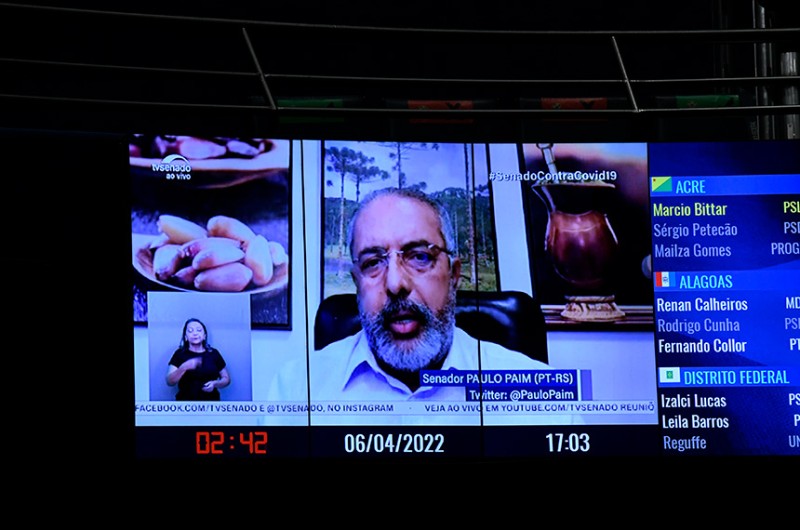 O senador Paulo Paim (PT-RS) citou dados de estudo da Anistia Internacional - Roque de Sá/Agência Senado