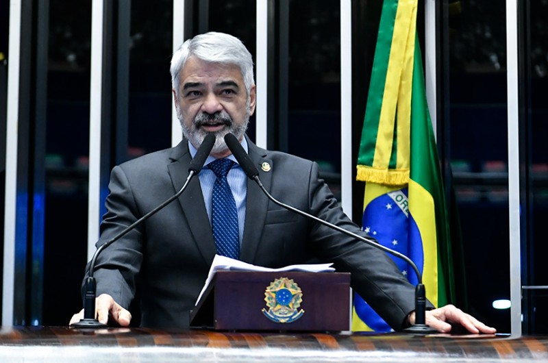 O senador Humberto Costa (PT-PE) qualificou o requerimento como uma tentativa de fragilizar o Supremo Tribunal Federal - Waldemir Barreto/Agência Senado