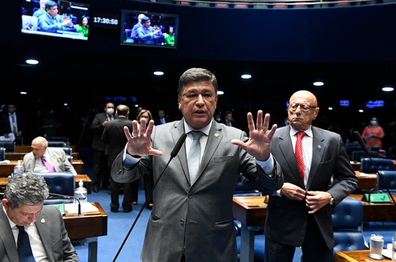 Segundo o senador Carlos Viana (PL-MG) o governo federal foi determinante entregou uma economia com a dívida-PIB entre as mais controladas dos últimos 20 anos - Roque de Sá/Agência Senado