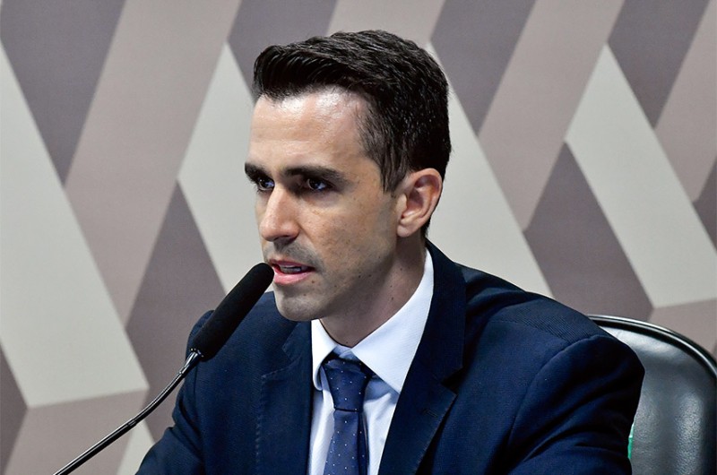 Filipe de Mello Sampaio Cunha foi indicado para a diretoria da Agência Nacional de Águas e Saneamento Básico (ANA) - Geraldo Magela/Agência Senado