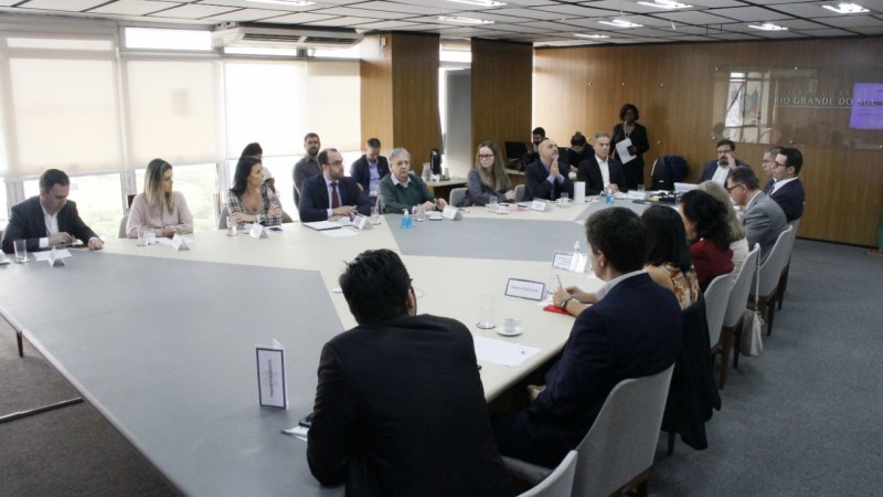 Conduzidas pelo secretário Gastal, reuniões mensais do Cede voltaram a ser presenciais - Foto: Lucas Motskuz / SPGG