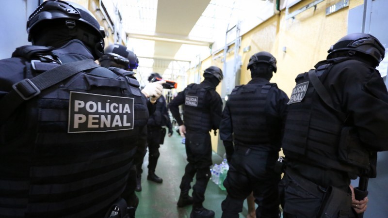 Policiais removeram apenados de três unidades prisionais - Foto: Jonathan Silva/Ascom Susepe