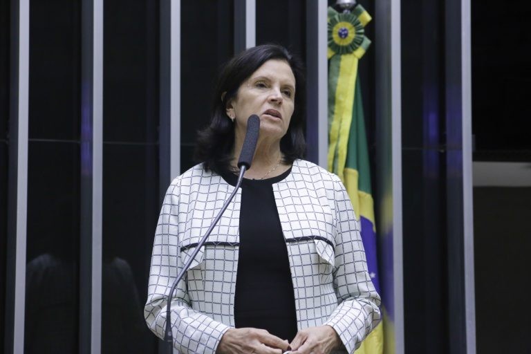 Angela Amin: abatimento das dívidas é uma medida de “justiça federativa” - (Foto: Paulo Sergio/Câmara dos Deputados)