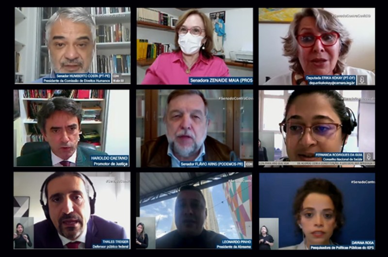 Os debatedores ouvidos pela CDH se manifestaram contra o edital do Ministério da Cidadania, que entendem incentivar hospitais psiquiátricos - Agência Senado