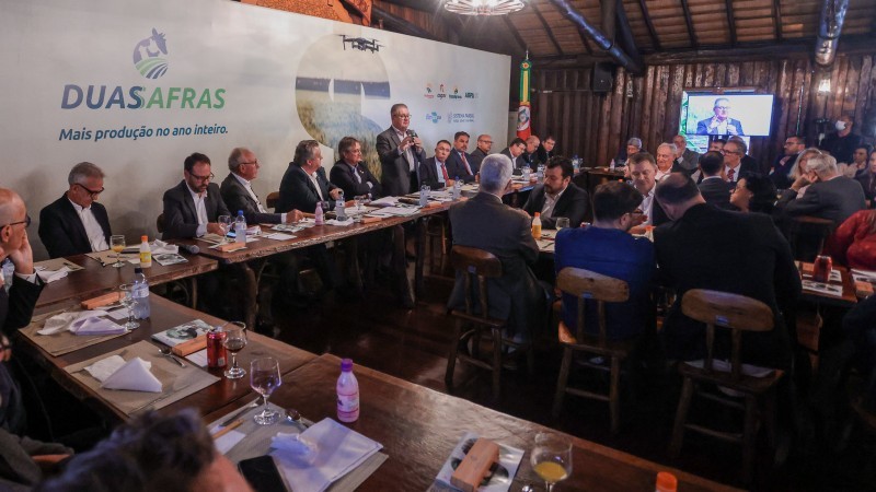 Governador Ranolfo disse que programa terá todo o apoio do governo do Estado, pelo impacto que vai gerar na economia - Foto: Felipe Dalla Valle / Palácio Piratini