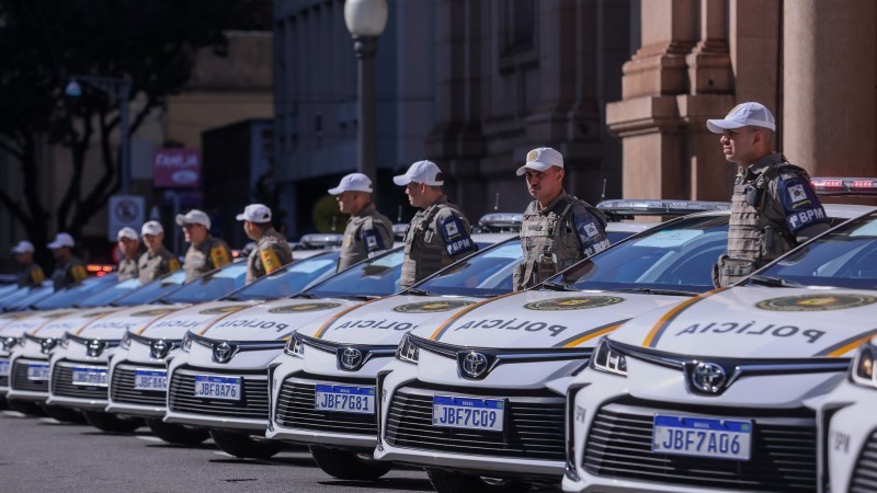 Brigada Militar irá reforçar a frota do policiamento ostensivo em 11 municípios no Estado - Foto: Felipe Dalla Valle / Palácio Piratini