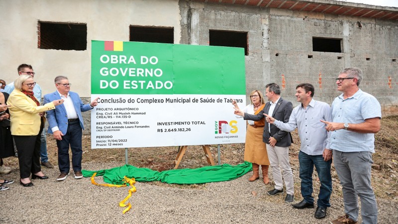 Espaço de 1,5 mil metros quadrados fica no bairro Morro do Leôncio, e contará com um centro de especialidades médicas - Foto: Gustavo Mansur / Palácio Piratini