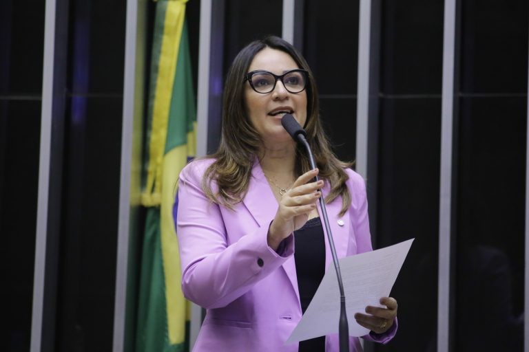 Deputada Rejane Dias, autora do projeto de lei - (Foto: Paulo Sérgio/Câmara dos Deputados)