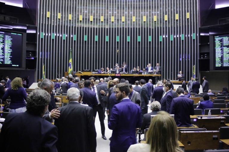 Deputados em sessão do Plenário - (Foto: Paulo Sergio/Câmara dos Deputados)