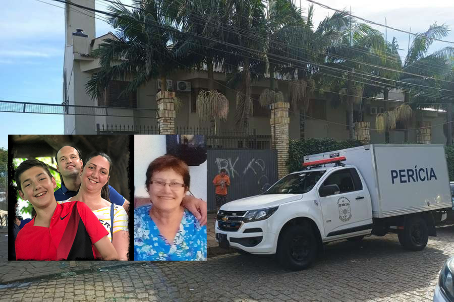 Menino Enzo, Lizandra, Octávio e Delci estão entre os mortos na tragéia familiar em Porto Alegre