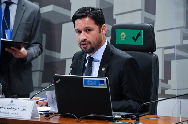 Rodrigo Cunha é o presidente da Comissão de Ciência, Tecnologia, Inovação, Comunicação e Informática (CCT) do Senado - Leopoldo Silva/Agência Senado