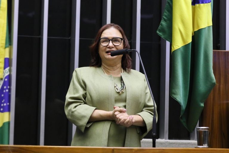 Professora Rosa Neide: temos que defender o legado do nosso povo - (Foto: Antônio Augusto/Câmara dos Deputados)