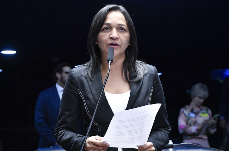 A senadora Eliziane Gama (Cidadania-MA) foi a relatora do projeto. - Waldemir Barreto/Agência Senado