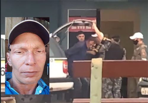 Antonio Moreira foi preso às margens da BR 468 - Foto: Três Passos News/Divulgação