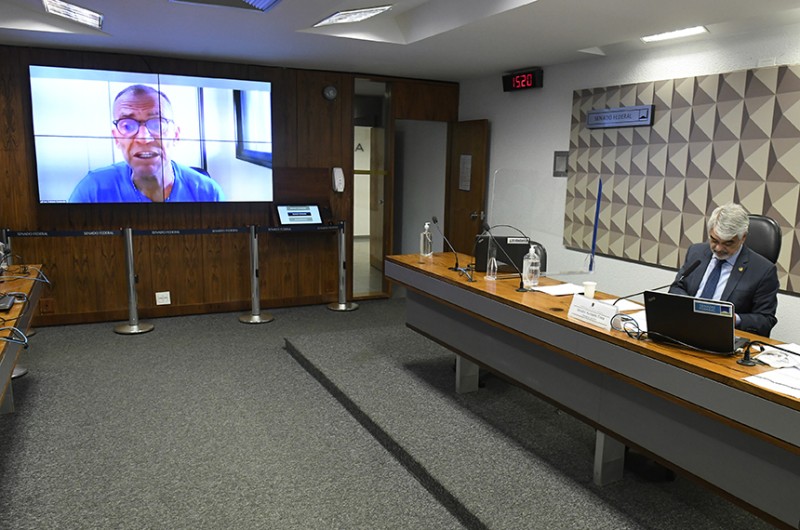 O projeto foi relatado pelo senador Fabiano Contarato (PT-ES) - Jefferson Rudy/Agência Senado