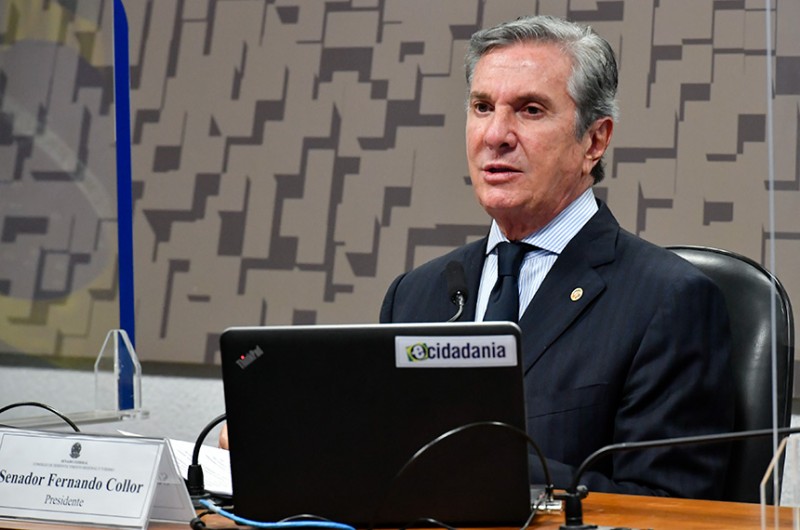 O senador Fernando Collor é o relator da matéria - Waldemir Barreto/Agência Senado
