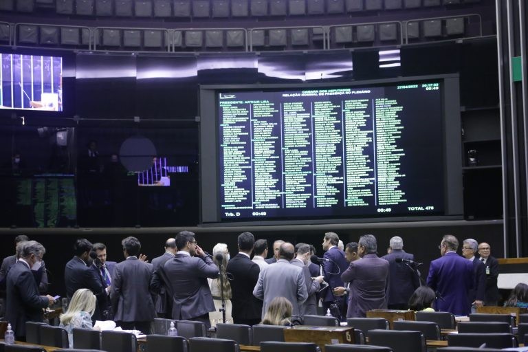 Sessão deliberativa do Plenário da Câmara - (Foto: Paulo Sergio/Câmara dos Deputados)