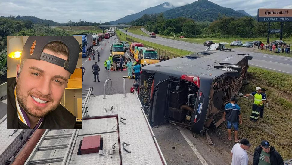 Após acidente, cantor sertanejo Conrado está em estado grave na UTI