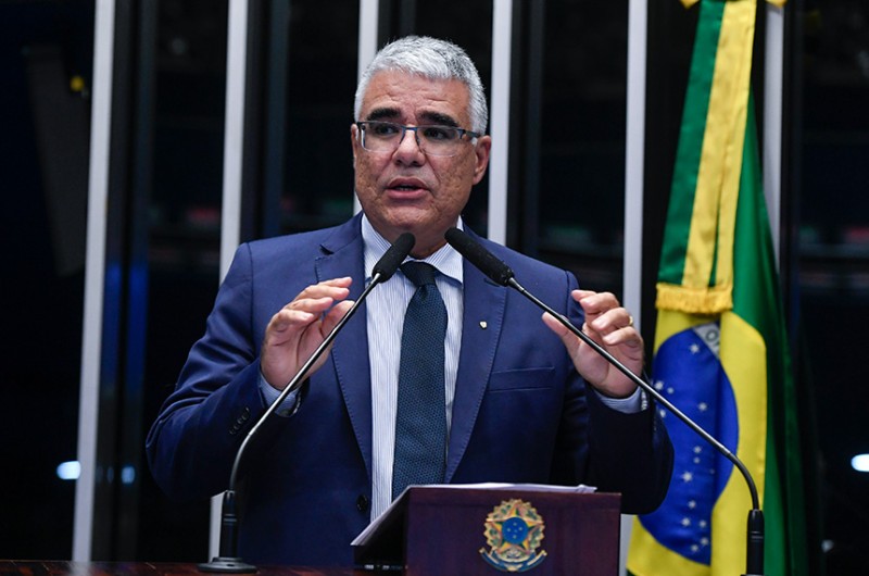 Eduardo Girão é autor do requerimento para a realização da audiência - Jefferson Rudy/Agência Senado