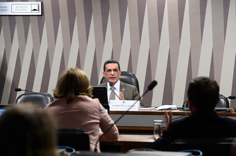 O relator na CI é o senador Mecias de Jesus (Republicanos-RR) - Marcos Oliveira/Agência Senado