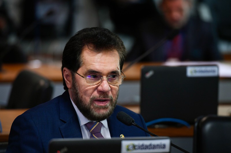 Autor do projeto, Plínio Valério acompanhou aprovação na comissão nesta terça - Edilson Rodriguesa/Agência Senado