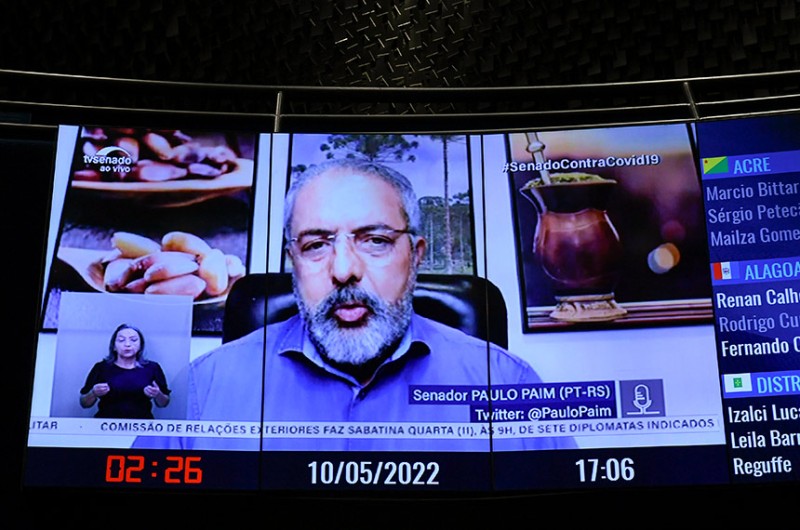 O senador Paulo Paim (PT-RS) disse que o salário mínimo atingiu seu menor valor desde a implantação do Plano Real, em 1994 - Roque de Sá/Agência Senado