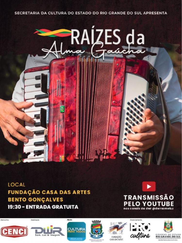 Casa das Artes recebe shows de Joca Martins e Tropilha Gaviona