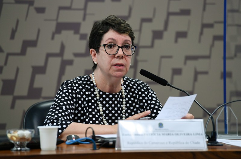 A diplomata assumirá, cumulativamente, a embaixada na República do Chade - Edilson Rodrigues/Agência Senado