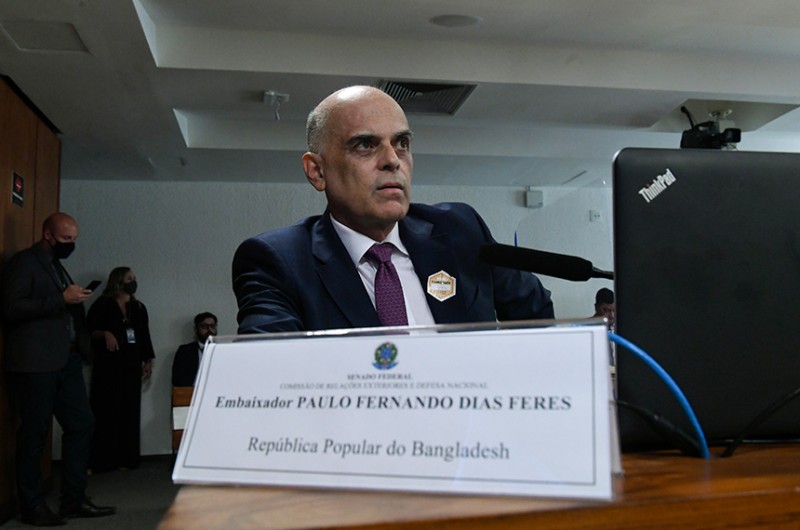 A indicação de Paulo Fernando Dias Feres foi aprovada por 40 votos favoráveis, 2 contrários e uma abstenção - Edilson Rodrigues/Agência Senado