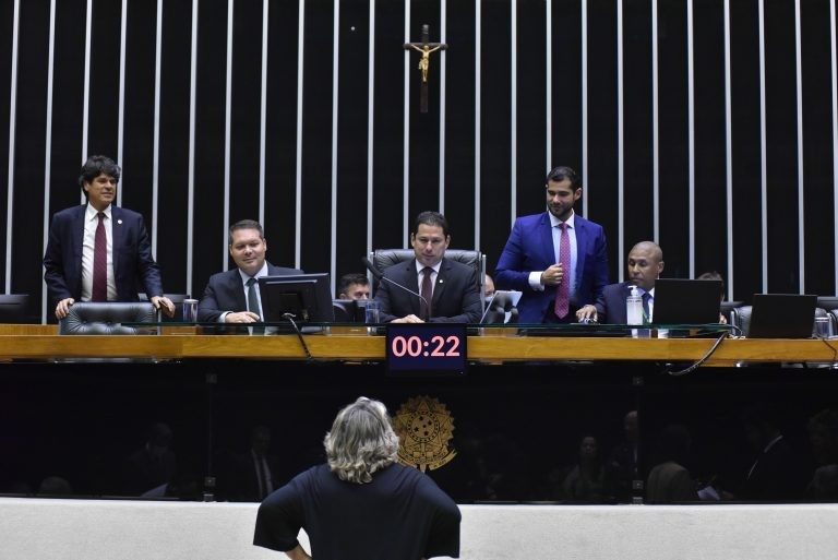 Sessão deliberativa do Plenário desta quarta-feira - (Foto: Zeca Ribeiro/Câmara dos Deputados)