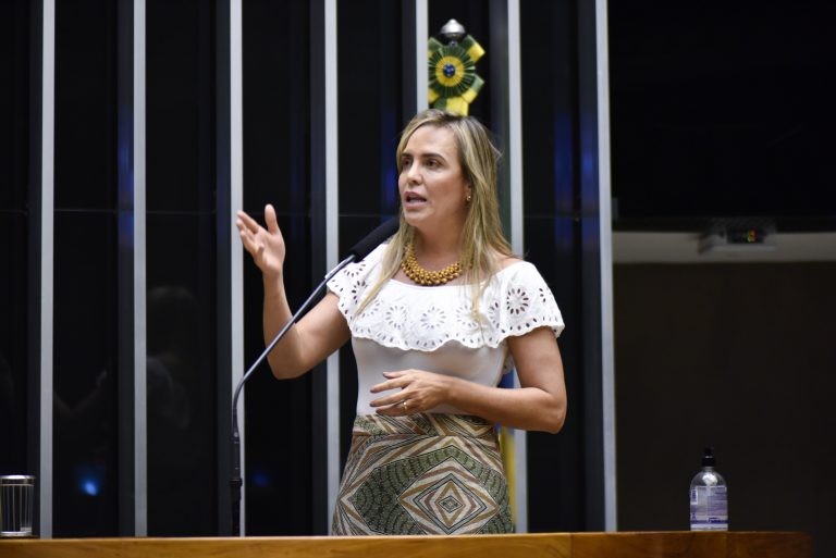 Deputada Celina Leão, autora do projeto que será tema do seminário - (Foto: Zeca Ribeiro/Câmara dos Deputados)