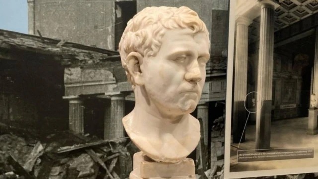 Busto romano de valor inestímavel foi esculpido há dois mil anos, entre o final do século 1 a.C. e início do século 1 d.C. Foto: Instagram/@templeofvintage
