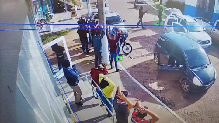 Bandidos armados assaltam agência do Banrisul no Sul do Estado