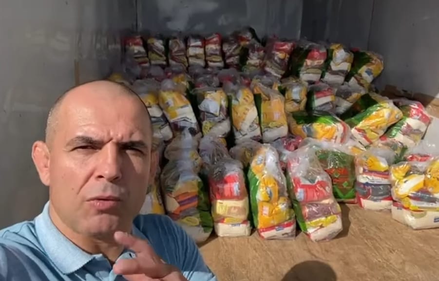 Bento Gonçalves recebe 7,5 toneladas de alimentos para pessoas carentes