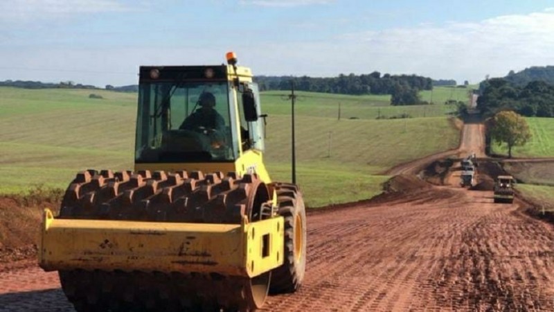 Com asfaltamento de 12 quilômetros entre Tapejara e Charrua, obra ligará a região nordeste ao Alto Uruguai - Foto: Divulgação / Daer